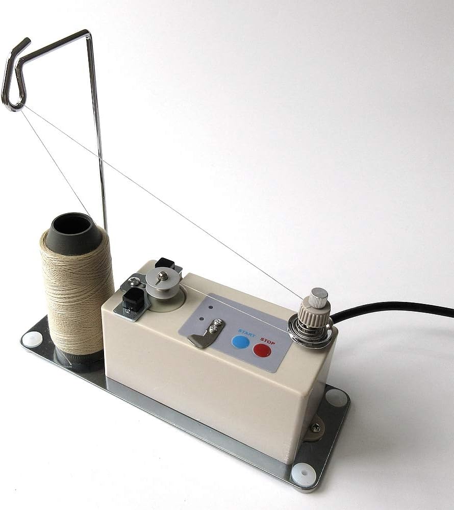 Automatic Sewing Machine Bobbin Winder with Thread Stand