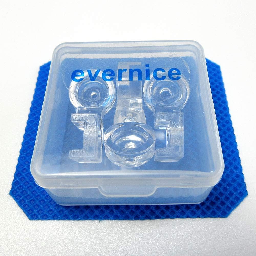 Plastic Yarn Couching Presser Feet Set for Sewing Machines